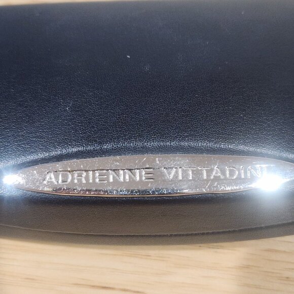 Adrienne Vittadini Eyeglasses Gold Frame & Black Case AV6012 Size: 108 47 19 135 - Picture 9 of 13